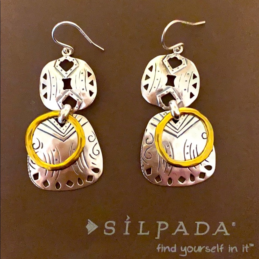 Mixed Metal Silpada Earrings